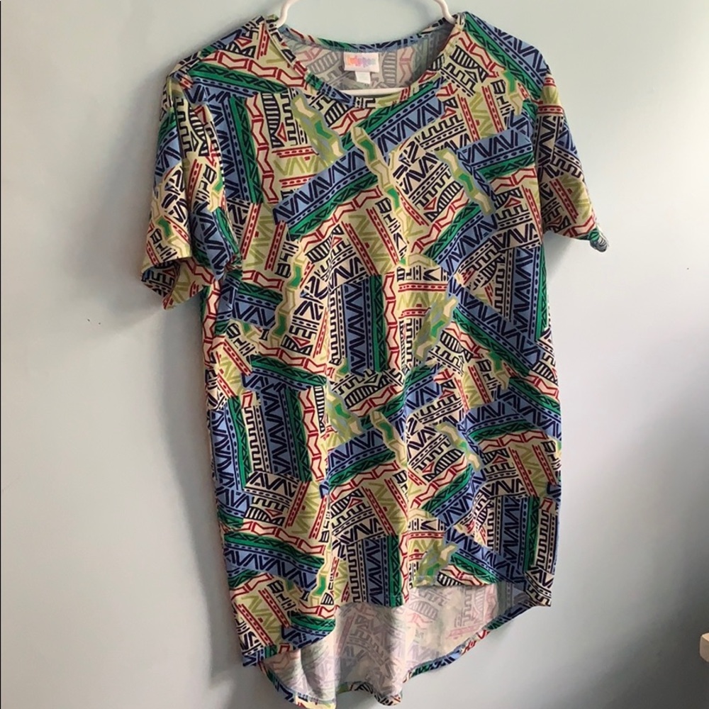 LuLaRoe Gracie with pretty pattern